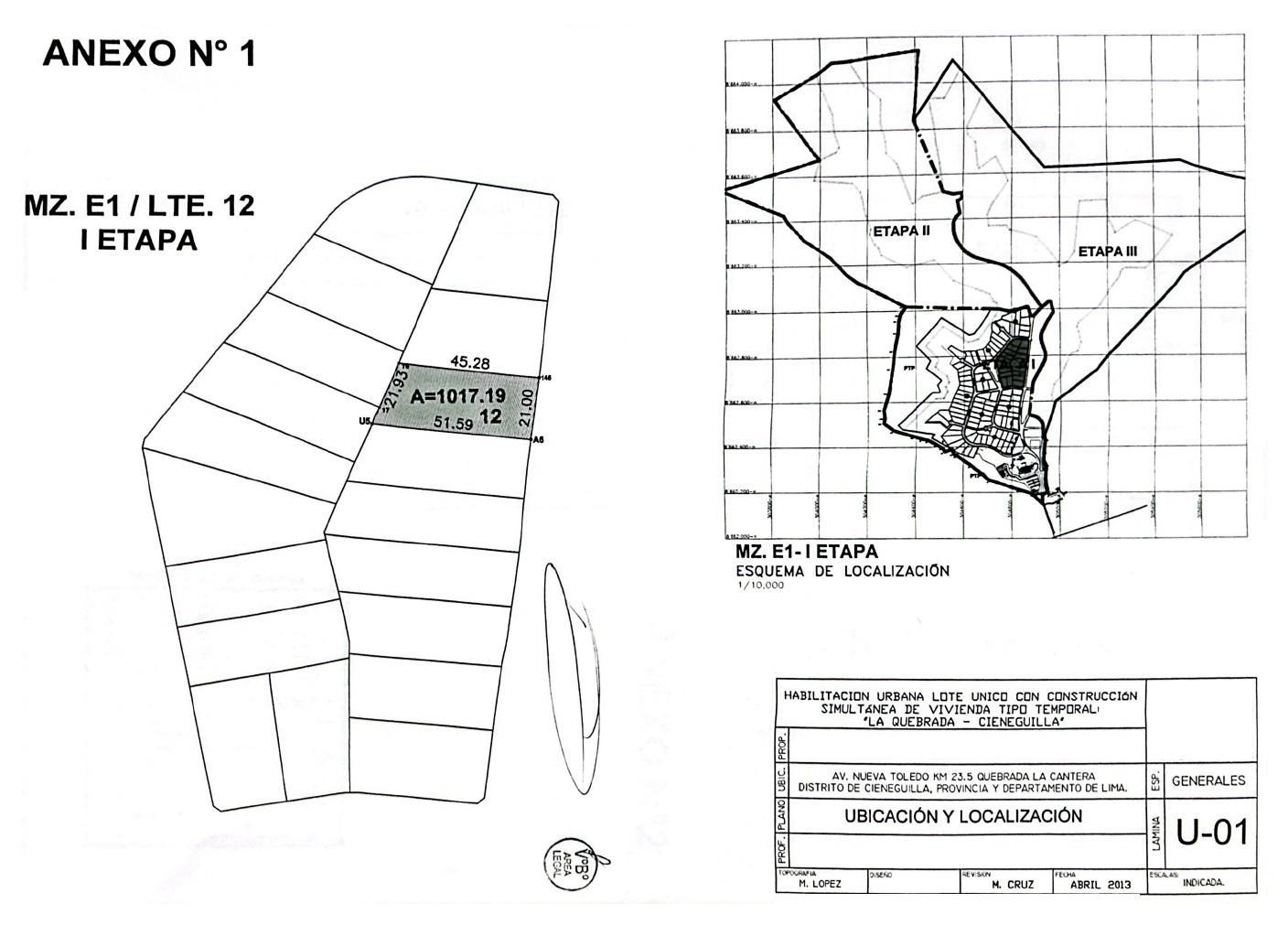 Terreno en Venta ubicado en Cieneguilla a $170,000 Terreno en Venta ubicado en Cieneguilla a $170,000
